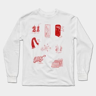 All Too Well (10 minute version) Sticker Pack Long Sleeve T-Shirt